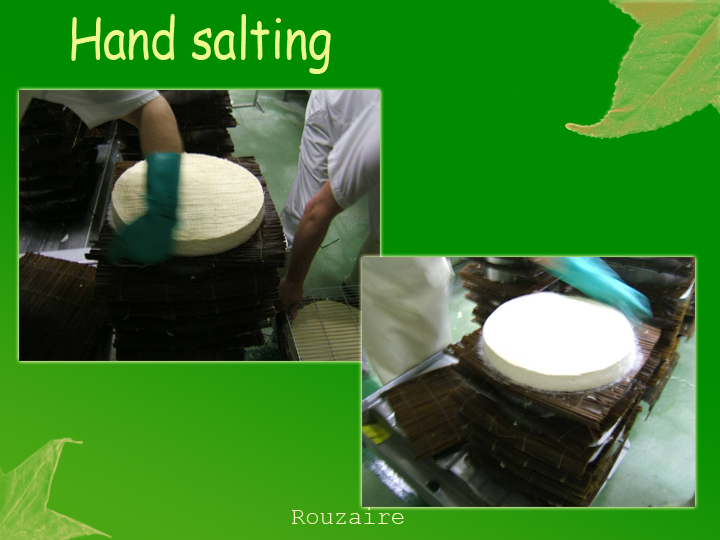 hand salting